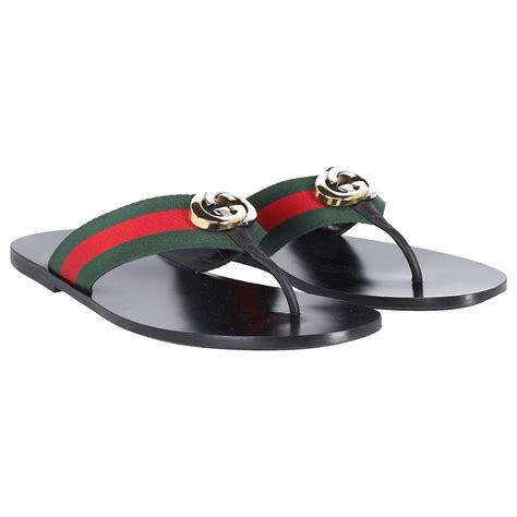 gucci kika thong sandals|Gucci thong sandals women's.